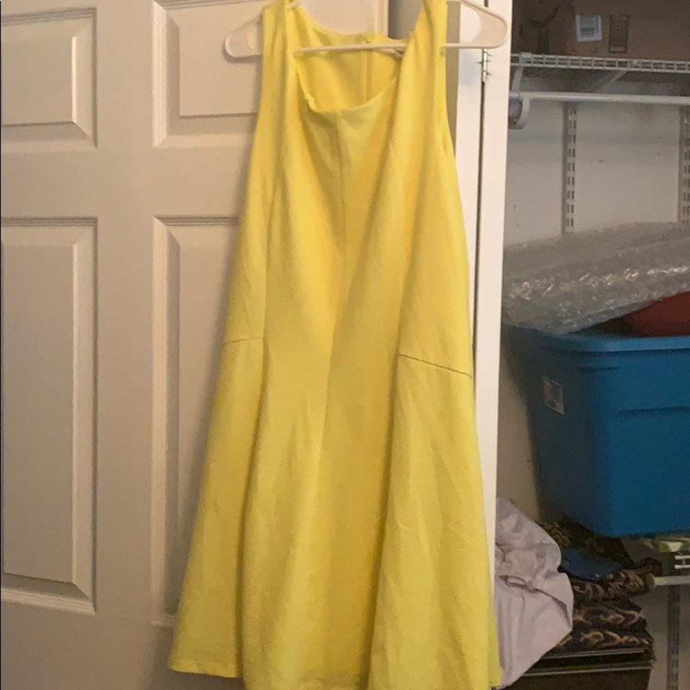 Yellow dress